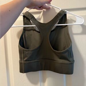Nike Green Racerback Sports Bra
